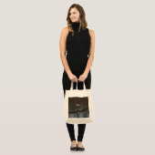Tote Bag Aigle de Bald en vol (Devant (modèle))