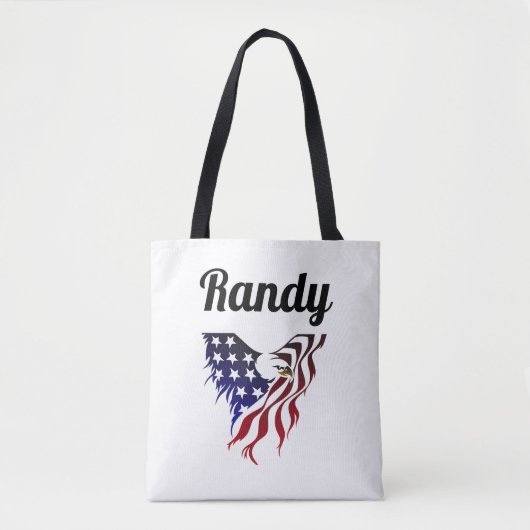 Tote Bag Aigle de Randy (Devant)