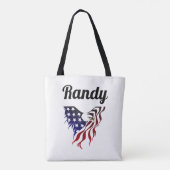 Tote Bag Aigle de Randy (Dos)