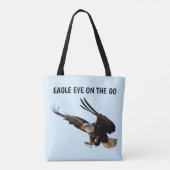 Tote Bag Aigle en marche vers le bas (Dos)