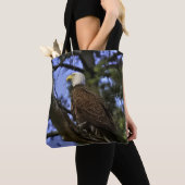 Tote Bag Aigle maturé (2 Phos) (De près)