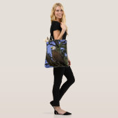 Tote Bag Aigle maturé (2 Phos) (Sur le modèle)