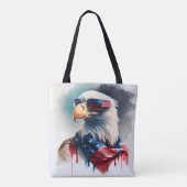 Tote Bag Aigle patriotique (Dos)