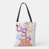 Tote Bag Aigle plus que des conquérants Fourre-tout (Dos)