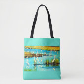 Tote Bag aigrettes enneigés (Devant)