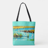 Tote Bag aigrettes enneigés (Dos)