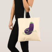 Tote Bag Aiguille mignonne pourpre (Devant (produit))