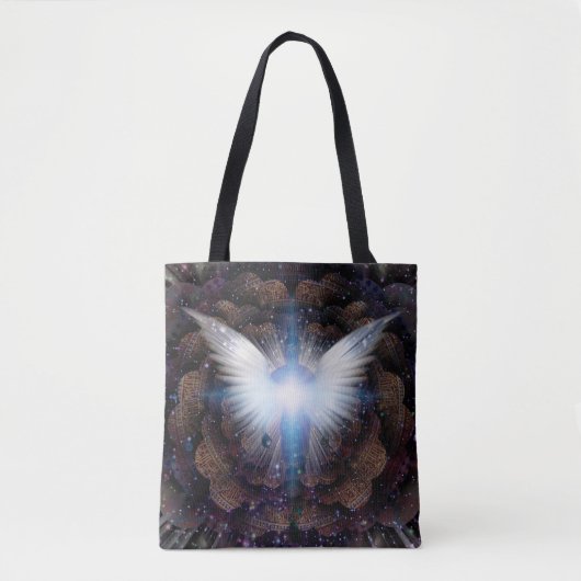 Tote Bag Ailes brillantes et aura (Devant)