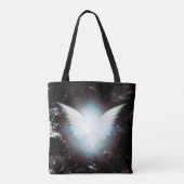 Tote Bag Ailes d'anges brillantes (Dos)