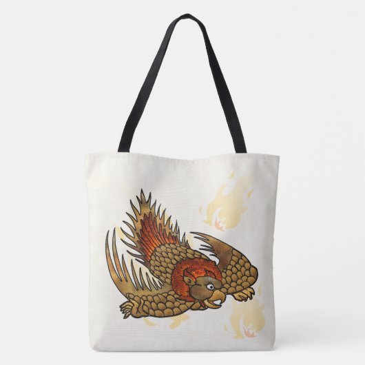 Tote Bag Ailes De Feu (Dos)