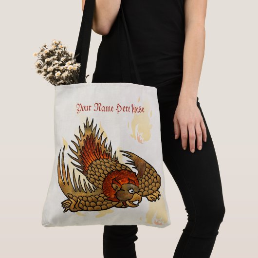 Tote Bag Ailes De Feu (De près)