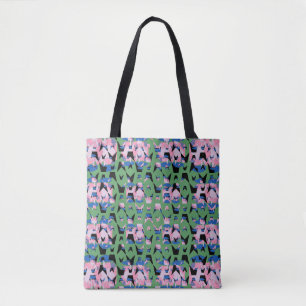 Tote Bag Ailes de Flamme Céleste Contenues