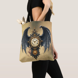 Tote Bag Ailes de l'Éternité – Le Gardien Intemporel.