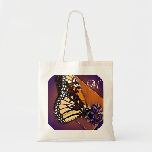 Tote Bag Ailes douces (monogramme) (Devant)