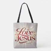 Tote Bag Aime Jésus (Dos)
