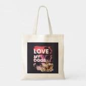 TOTE BAG AIME MES CHIENS (Dos)