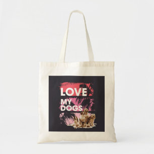 TOTE BAG AIME MES CHIENS