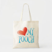Tote Bag Aime mon toutou (Devant)