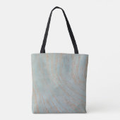 Tote Bag Aimer Bleu et Cuivre Beauté (Dos)