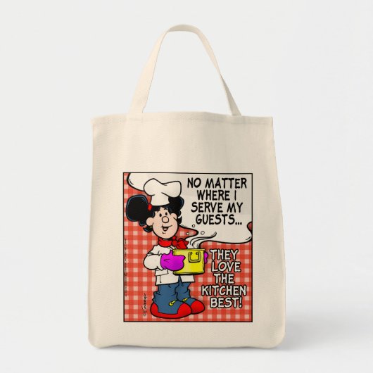 Tote Bag Aimer La Cuisine Le Mieux (Devant)