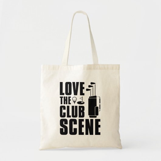 Tote Bag Aimer La Scène Club (Devant)