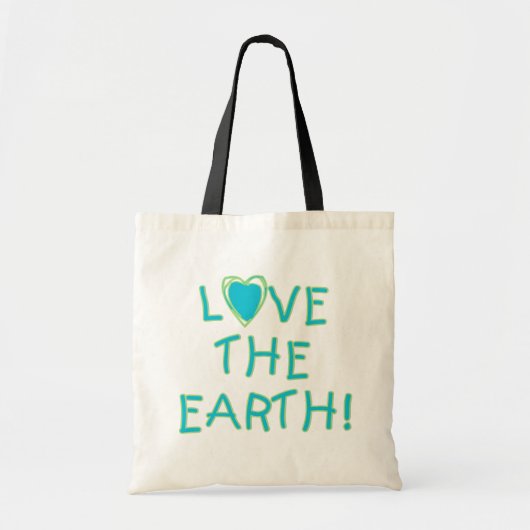 Tote Bag Aimer la Terre De l'environnement (Devant)