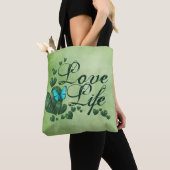 Tote Bag Aimer la vie (De près)