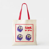 Tote Bag Aimer le Amo (Dos)