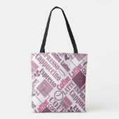 Tote Bag Aimer le café (Dos)