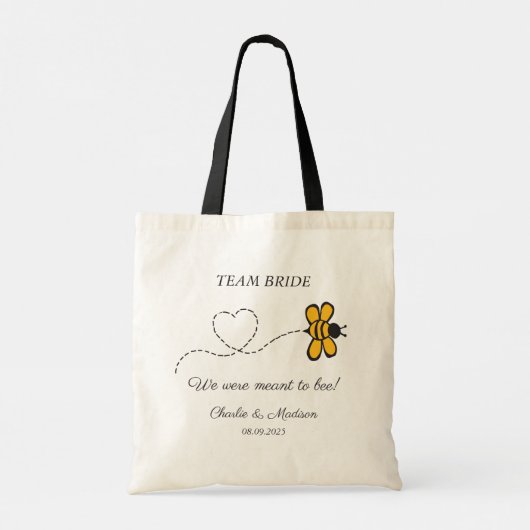 Tote Bag Aimer le texte personnalisé (Dos)