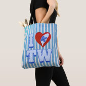 Tote Bag Aimer les pantoufles de Taiwan (De près)