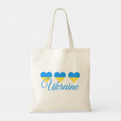 Tote Bag Aimer l'Ukraine (Dos)