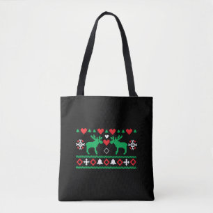 Tote Bag Aimer Noël laid