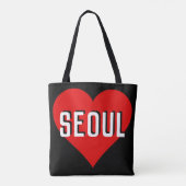 Tote Bag Aimer Séoul Corée (Dos)