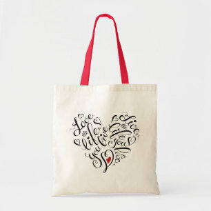 Tote Bag Aimez la vie où vous vivez