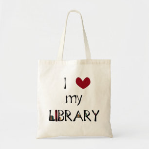 Tote Bag Aimez ma bibliothèque