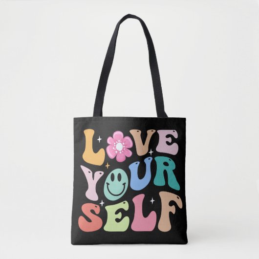 Tote Bag aimez votre design autorétro (Devant)