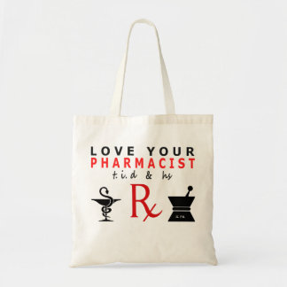 Tote Bag aimez votre pharmacien fourre-tout