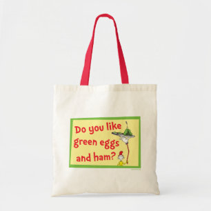 Tote Bag Aimez-vous les œufs verts et le jambon ?