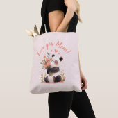 Tote Bag Aimez-vous mignon Panda Mères Jour Cadeau (De près)
