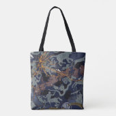 Tote Bag Air France : Ciel tous de les de dans de De nuit (Dos)