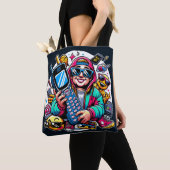 Tote Bag Aire de jeu Retro Tech : une nostalgique Odyssée d (De près)