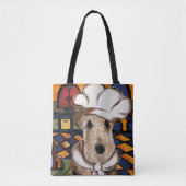 TOTE BAG AIREDALE TERRIER (Devant)