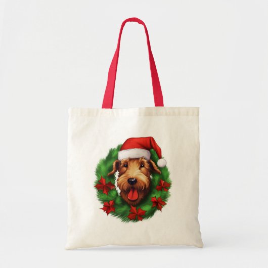Tote Bag Airedale Terrier (Devant)