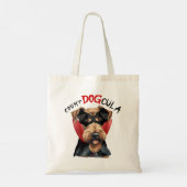 Tote Bag Airedale Terrier Vampire Trick ou traitement Hallo (Dos)