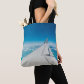 Tote Bag Airliner turbulent wing (De près)