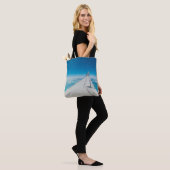 Tote Bag Airliner turbulent wing (Sur le modèle)