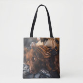 Tote Bag Ajouter 2 photo d'animal de compagnie (Devant)