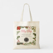 Tote Bag Ajouter Business Logo Entreprise Noël Employés Swa (Dos)