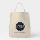 Tote Bag Ajouter un logo d'entreprise et un site Web Custom (Dos)